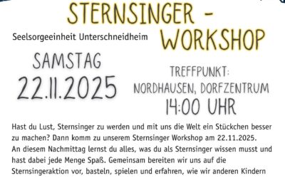 Sternsinger – Workshop 22.11.2025