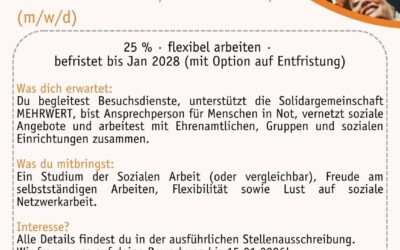 Stellenangebot Sozial-Diakonisch:e Fachreferent:in