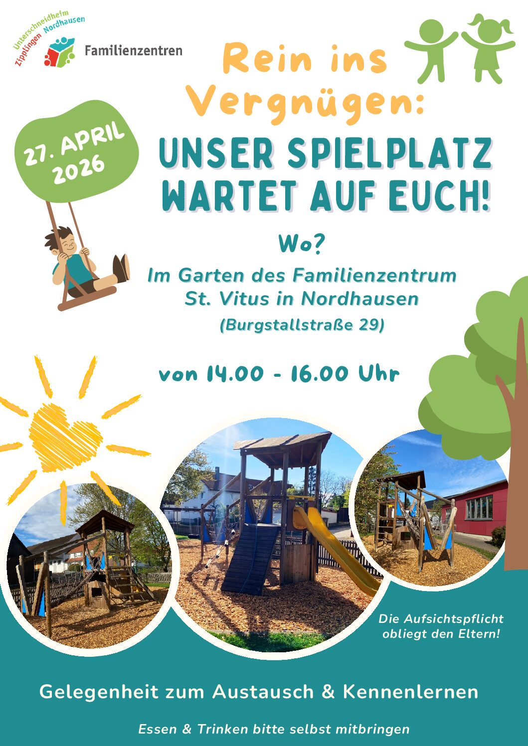 Unser Spielplatz wartet auf euch: am 27.04.2026 in Nordhausen