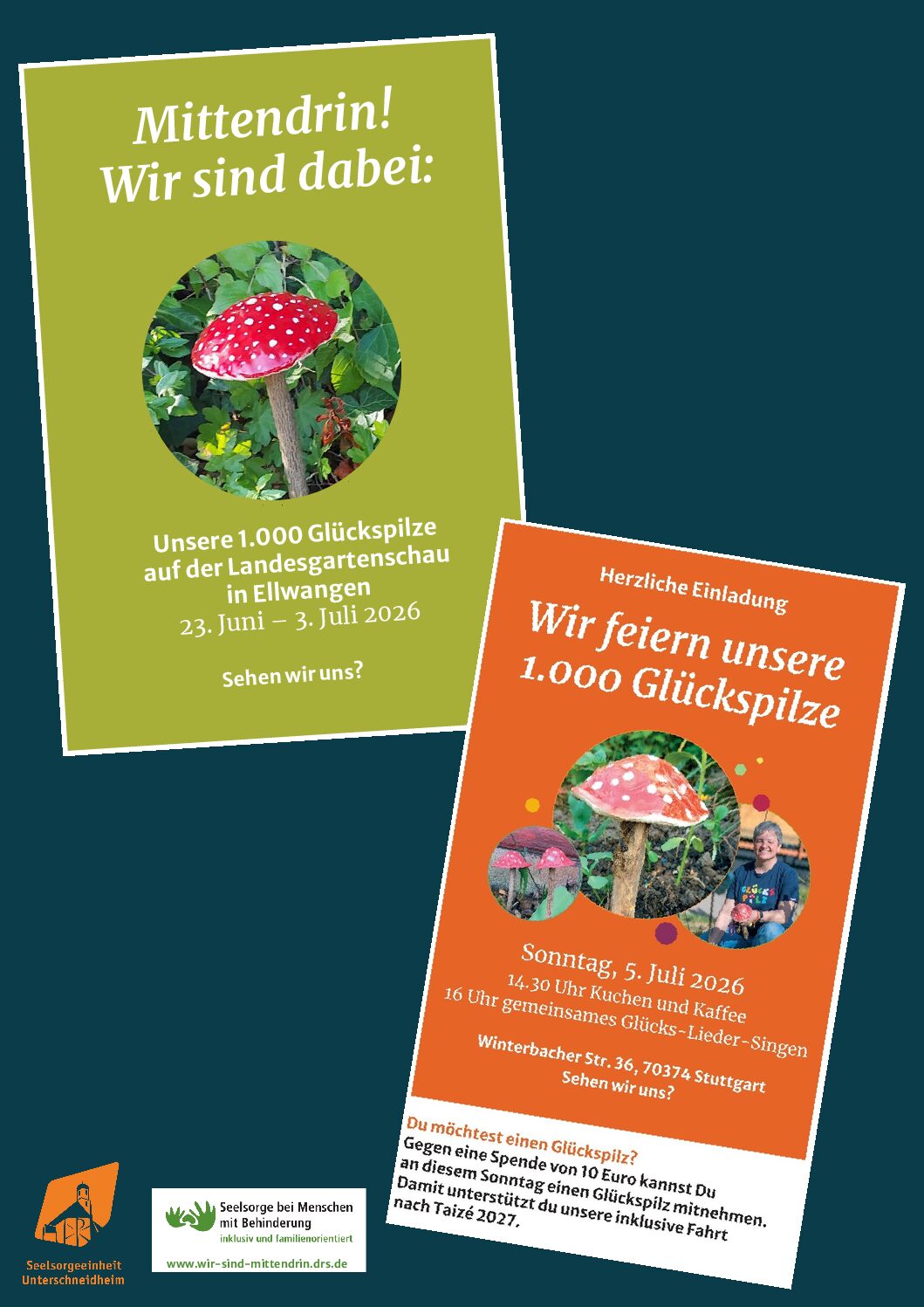 Auch die Seelsorgeeinheit Unterschneidheim war dabei …