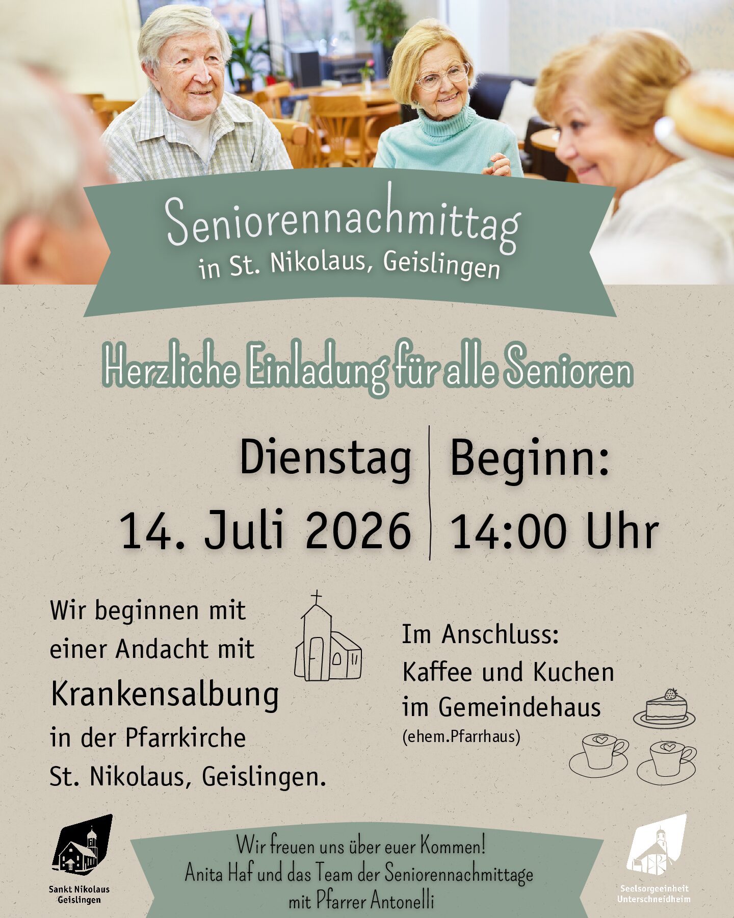 Seniorennachmittag in St. Nikolaus, Geislingen