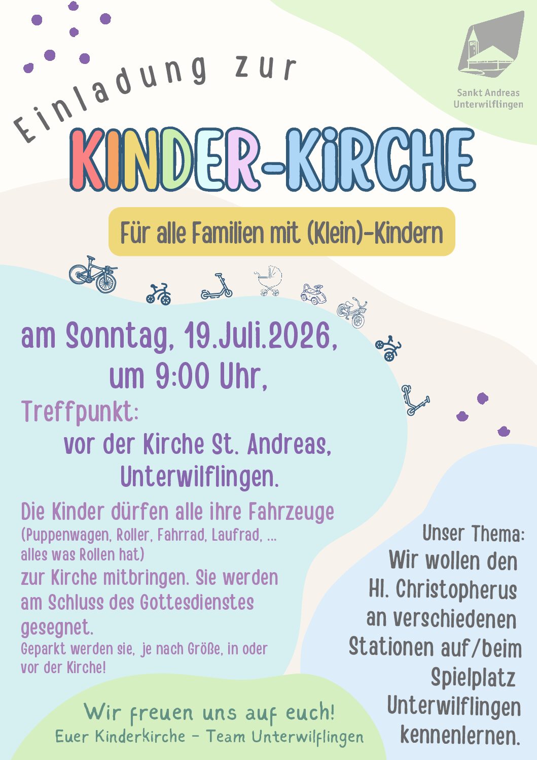 Kinder-Kirche in Unterwilflingen