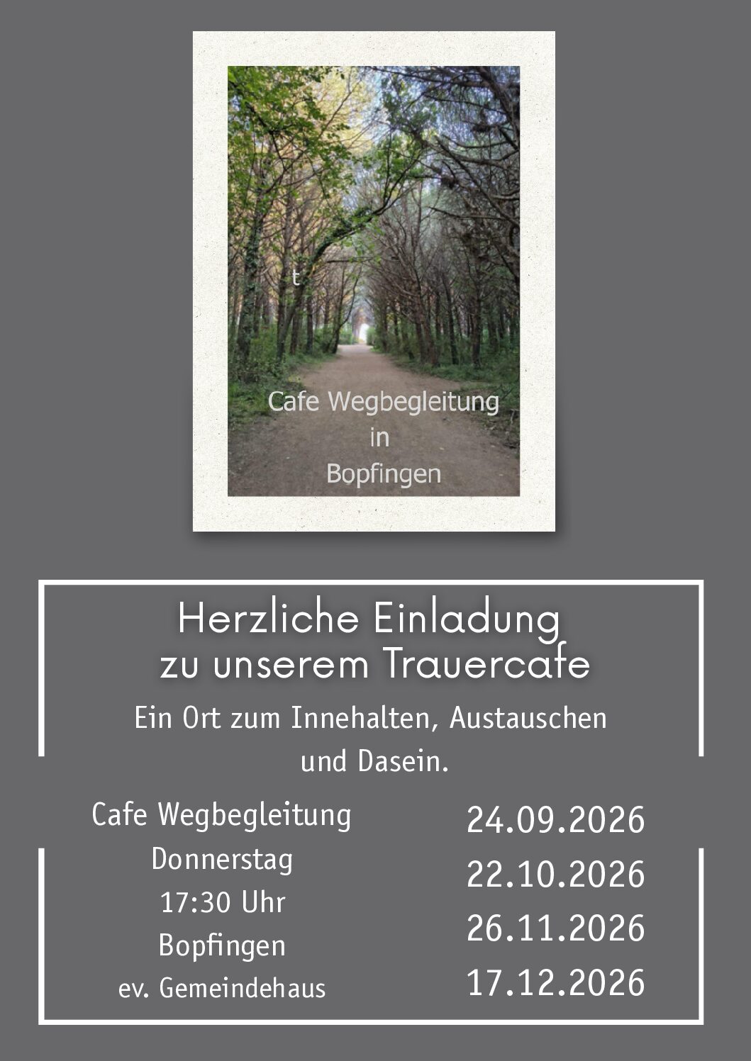 Cafe Wegbegleitung in Bopfingen