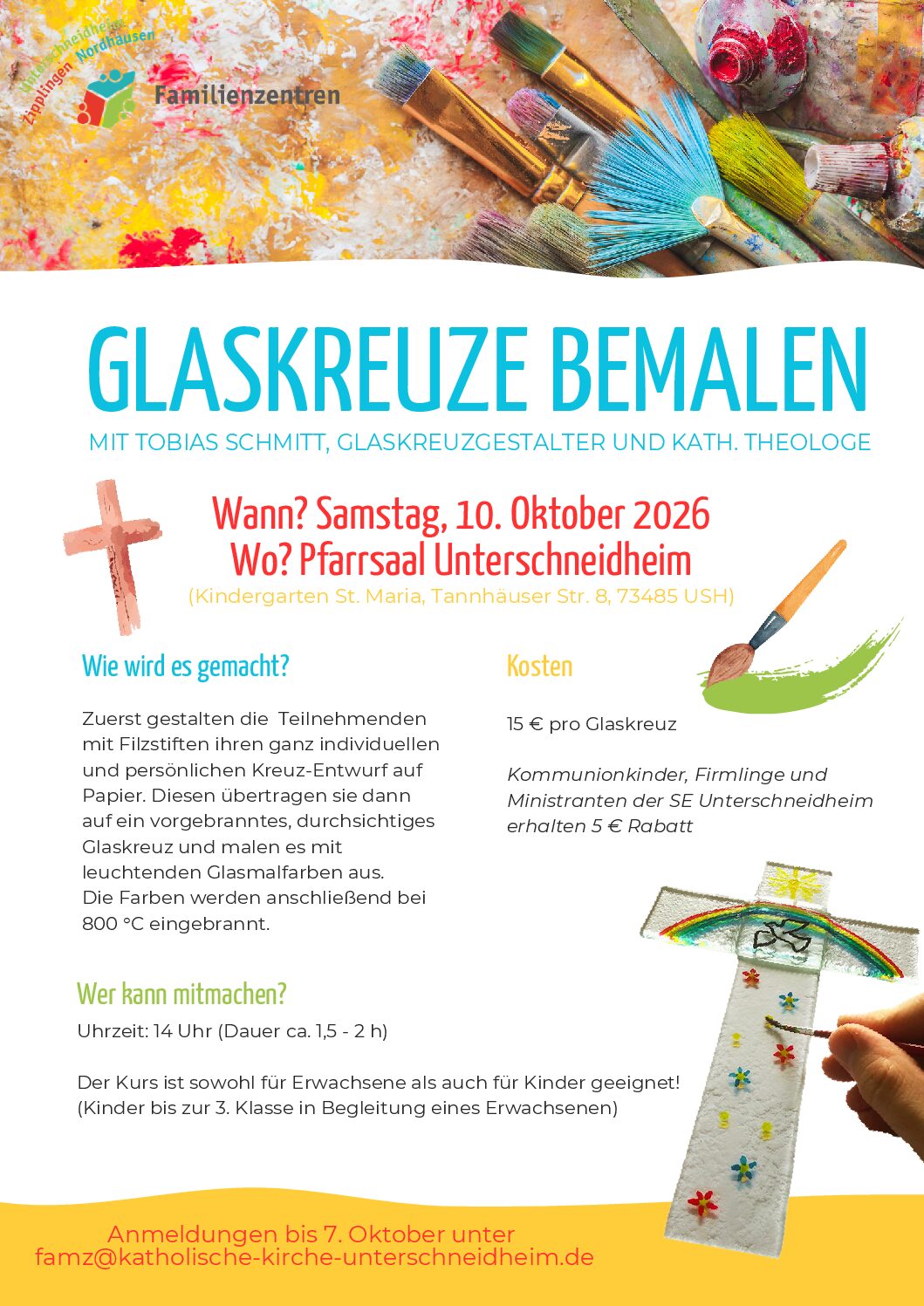 Flyer Glaskreuze 2. Termin