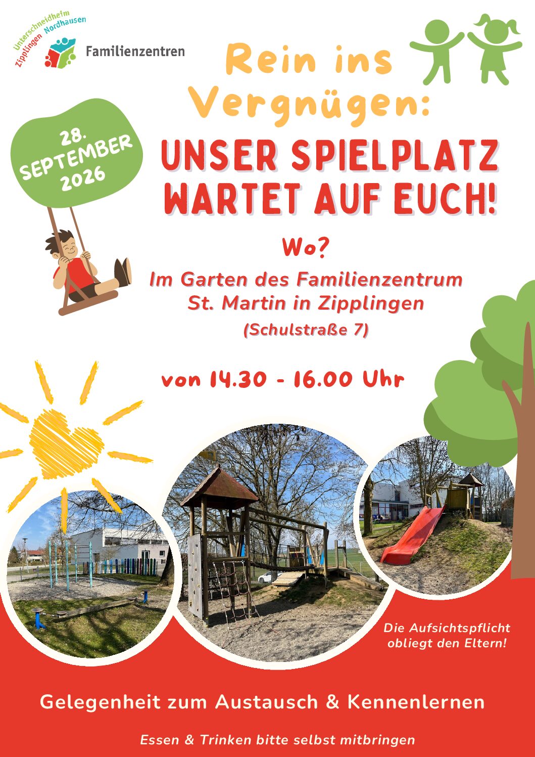 Rein ins Vergnügen: Unser Spielplatz wartet auf euch